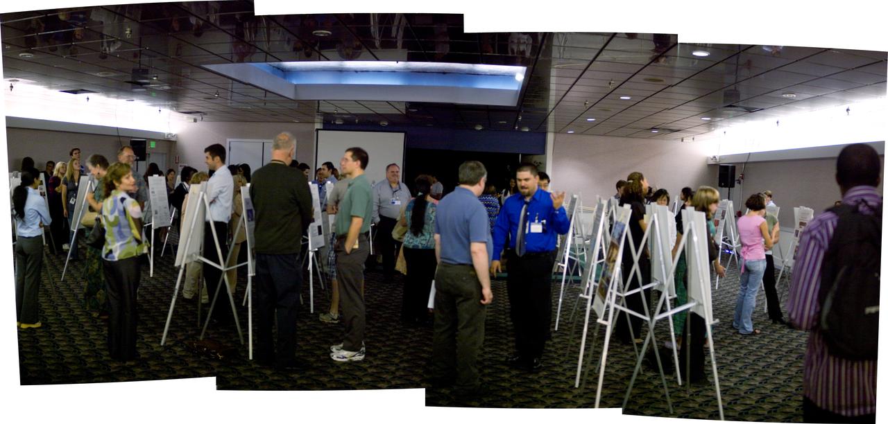 Foothill-DeAnza Community College Dstrict Internship Program poster Session  NOTE: Photo taken by Summer Photo Intern Nick Tran.