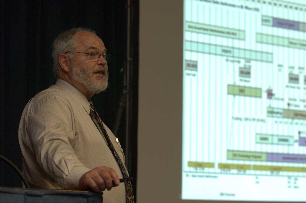 James Marr, NASA JPL presents a Director's Colloquium to Ames staff on 'The SIM-lite Mission Concept: Detecting Earth-like Planets around Nearby Stars'