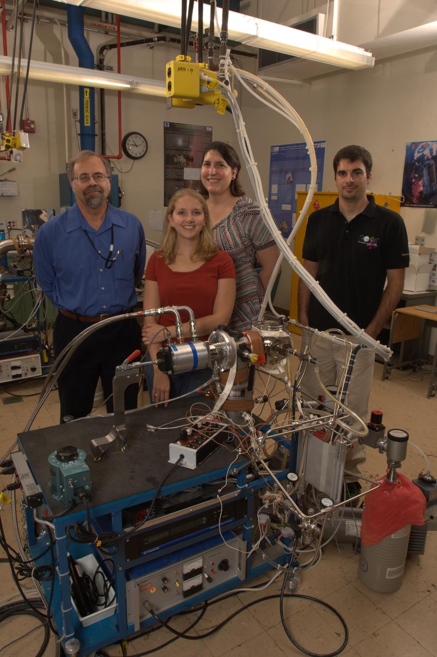 NASA Ames Astrophysics Branch (code-SSA),  Photochemistry Lab with Stefanie Milam, Scott Sandford, Rachel Mastrapa, Michel Nuevo (N-245)