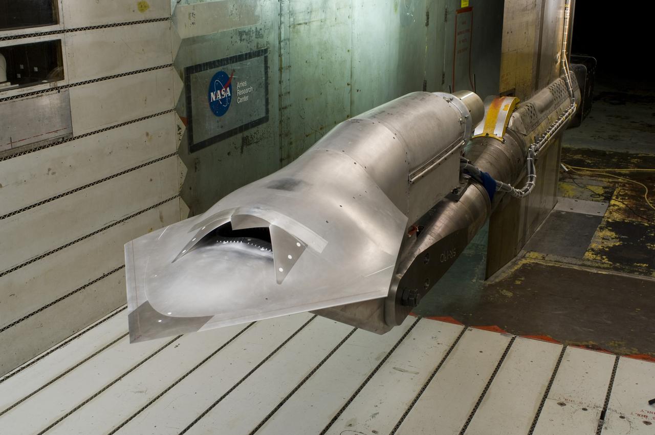 Versatile Affordable Advanced Turbine Engine (VAATE) tested in the Ames 11ft wind tunnel  Test-11-0191