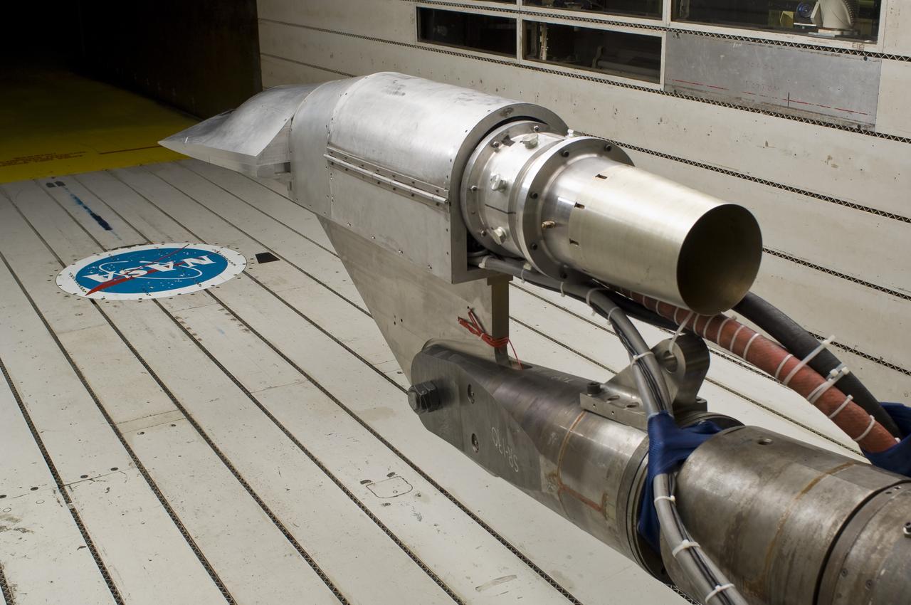 Versatile Affordable Advanced Turbine Engine (VAATE) tested in the Ames 11ft wind tunnel  Test-11-0191