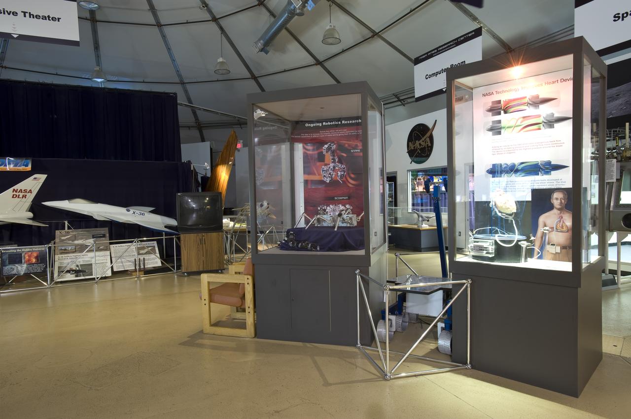 NASA Ames Exploration Center exhibits  Updated 2008