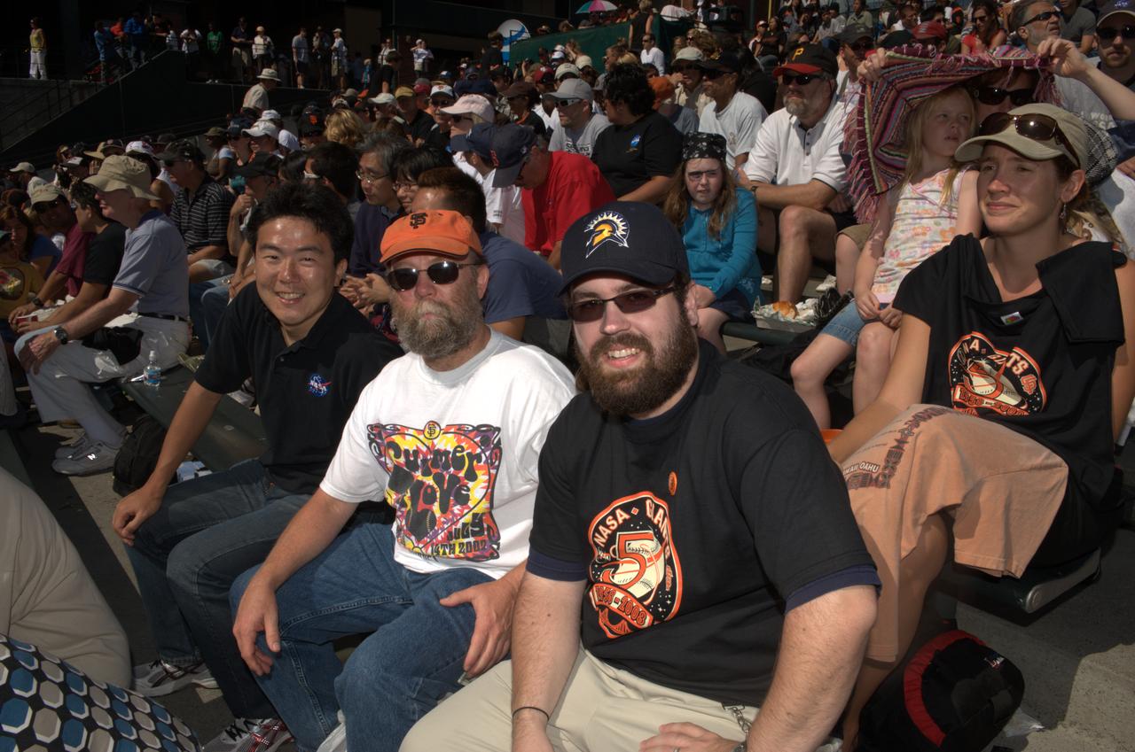 NASA Day at AT&T Park: NASA and the San Francisco Giants share a day to celebrate the 50 year anniversaries.