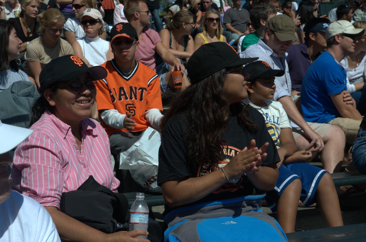 NASA Day at AT&T Park: NASA and the San Francisco Giants share a day to celebrate the 50 year anniversaries.