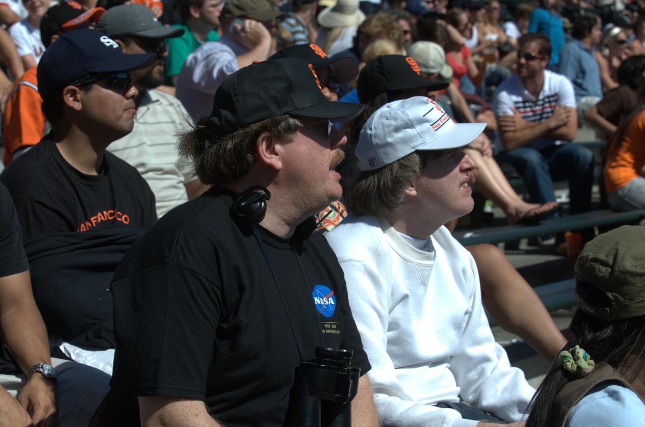 NASA Day at AT&T Park: NASA and the San Francisco Giants share a day to celebrate the 50 year anniversaries.