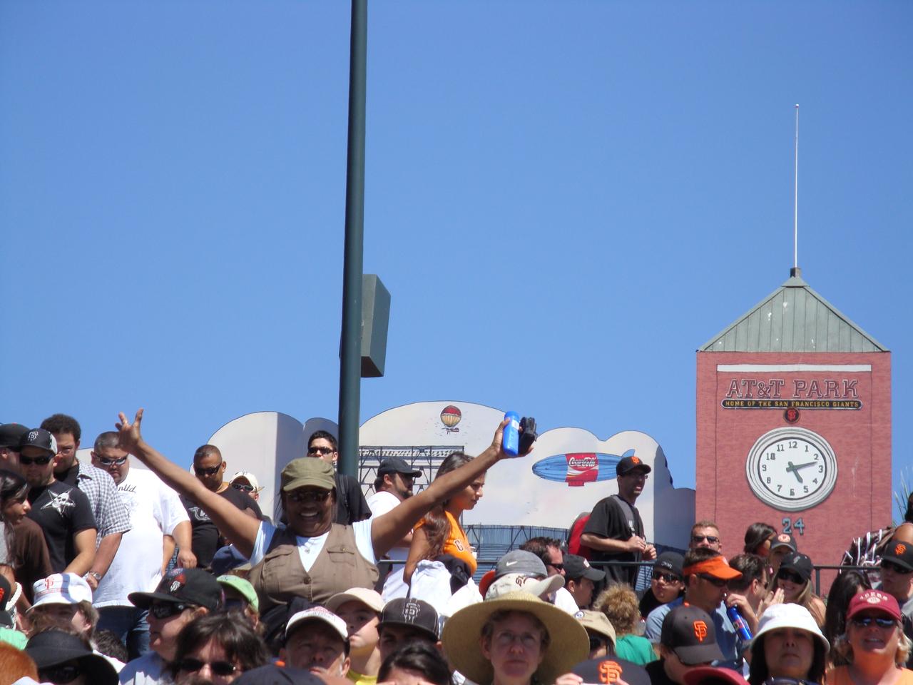 NASA Day at AT&T Park: NASA and the San Francisco Giants share a day to celebrate the 50 year anniversaries.