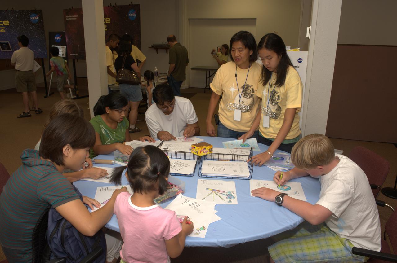 LCROSS Family night at Ames