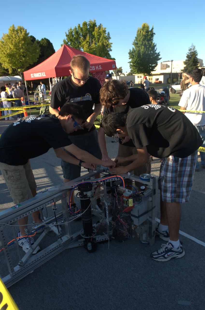 LCROSS Family night at Ames