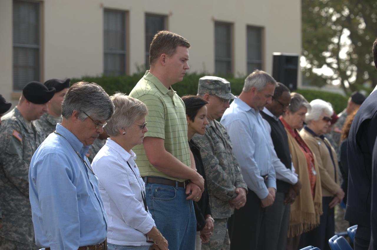 September 11th remembrance ceremony held in front of NASA Research Park Bldg-17 (Lunar Science Institute) hosted by the American Legion, Post 881, Moffett Field.
