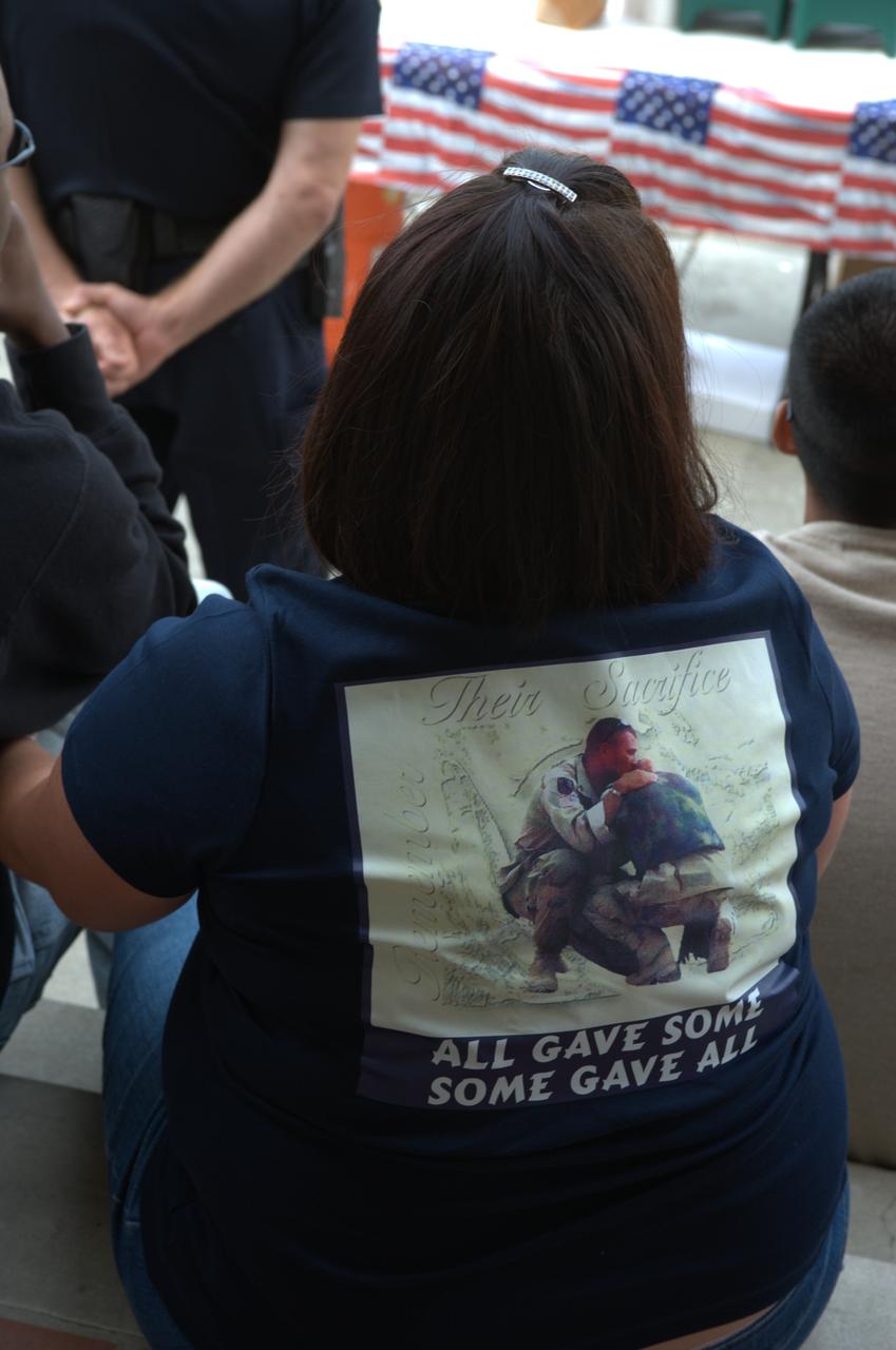 September 11th remembrance ceremony held in front of NASA Research Park Bldg-17 (Lunar Science Institute) hosted by the American Legion, Post 881, Moffett Field.