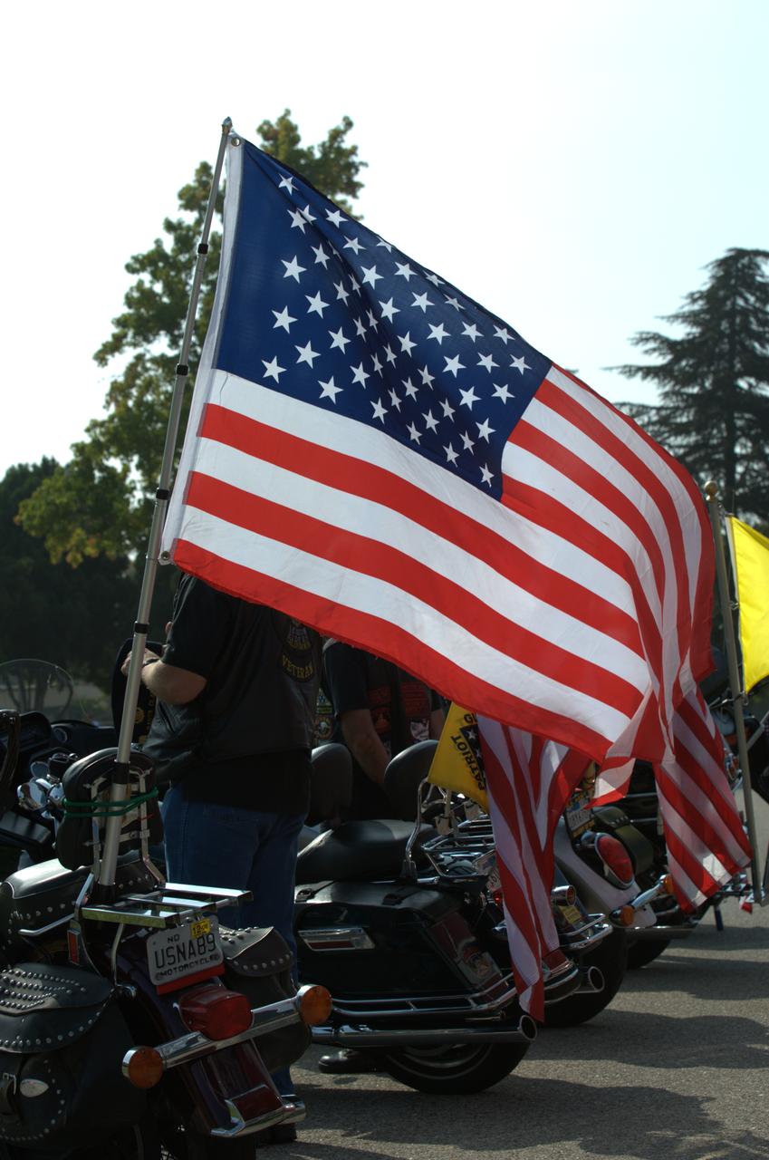 September 11th remembrance ceremony held in front of NASA Research Park Bldg-17 (Lunar Science Institute) hosted by the American Legion, Post 881, Moffett Field.