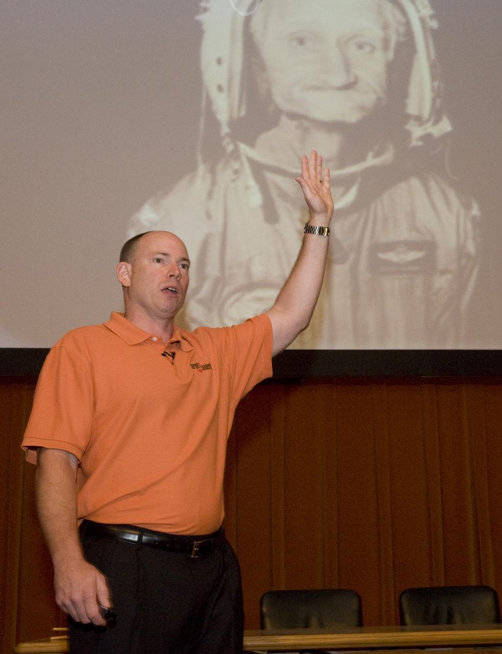 Safety Day Events 2008 Keynote speaker at the !0th Annual Safety Awareness Week Lt Col Wes Sharp shares his reveting account of an F-18 midair collision, his insight into the root cause, lessons he learned and how to excell under pressure to perform.