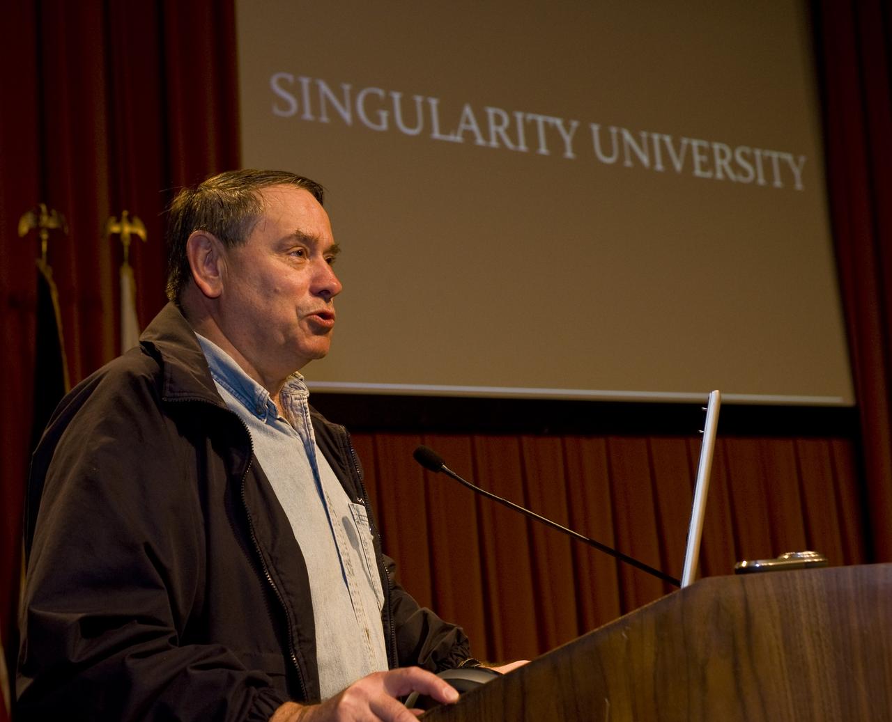 Singularity University First Meeting with Ames Center Director Pete Worden,