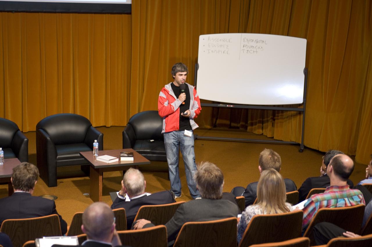 Singularity University First Meeting with Ames Center Director Pete Worden,