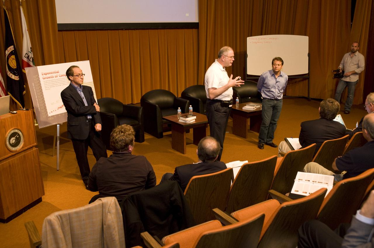 Singularity University First Meeting with Ames Center Director Pete Worden,