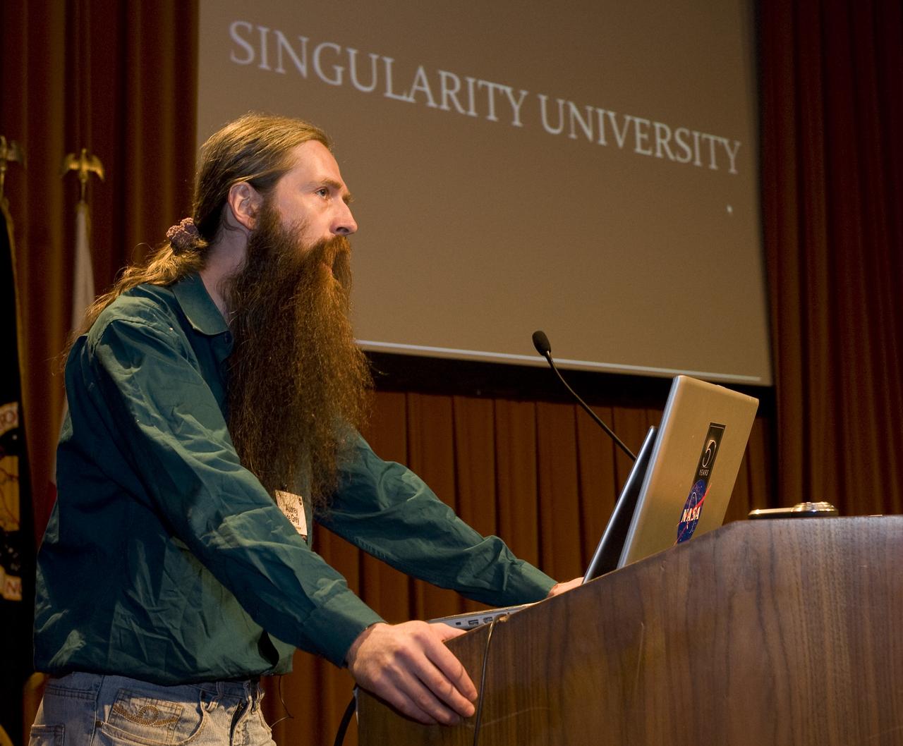 Singularity University First Meeting with Ames Center Director Pete Worden,