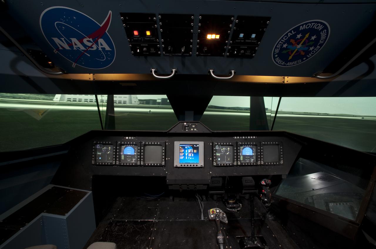 Ames Vertical Motion Simulator (VMS) T-Cab configuration