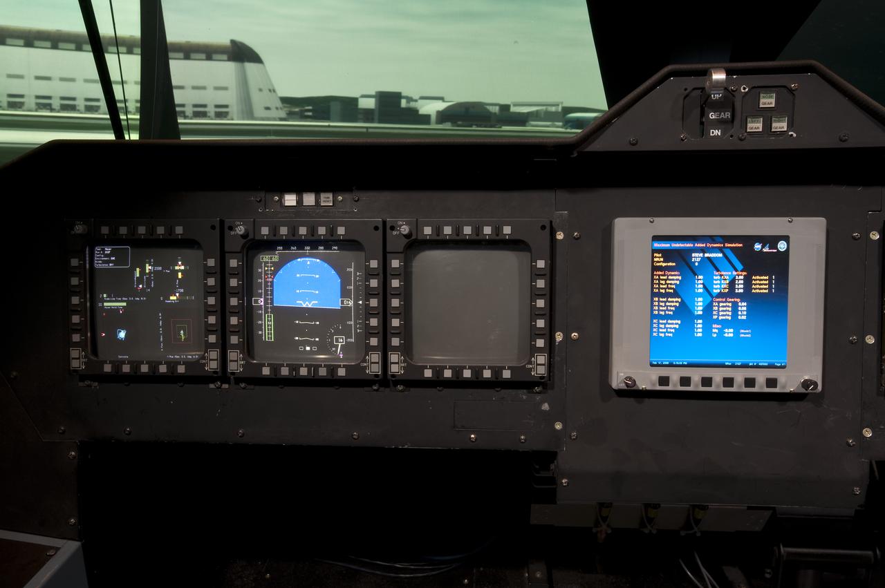 Ames Vertical Motion Simulator (VMS) T-Cab configuration