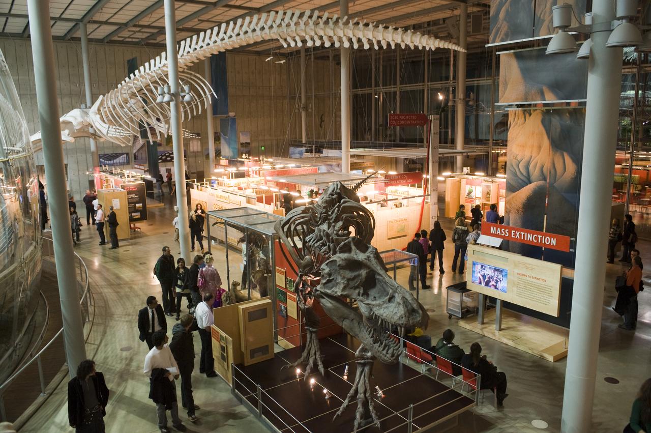 Yuri's Night 2009 held at the California Acaemy of Sciences in San Francisco, California