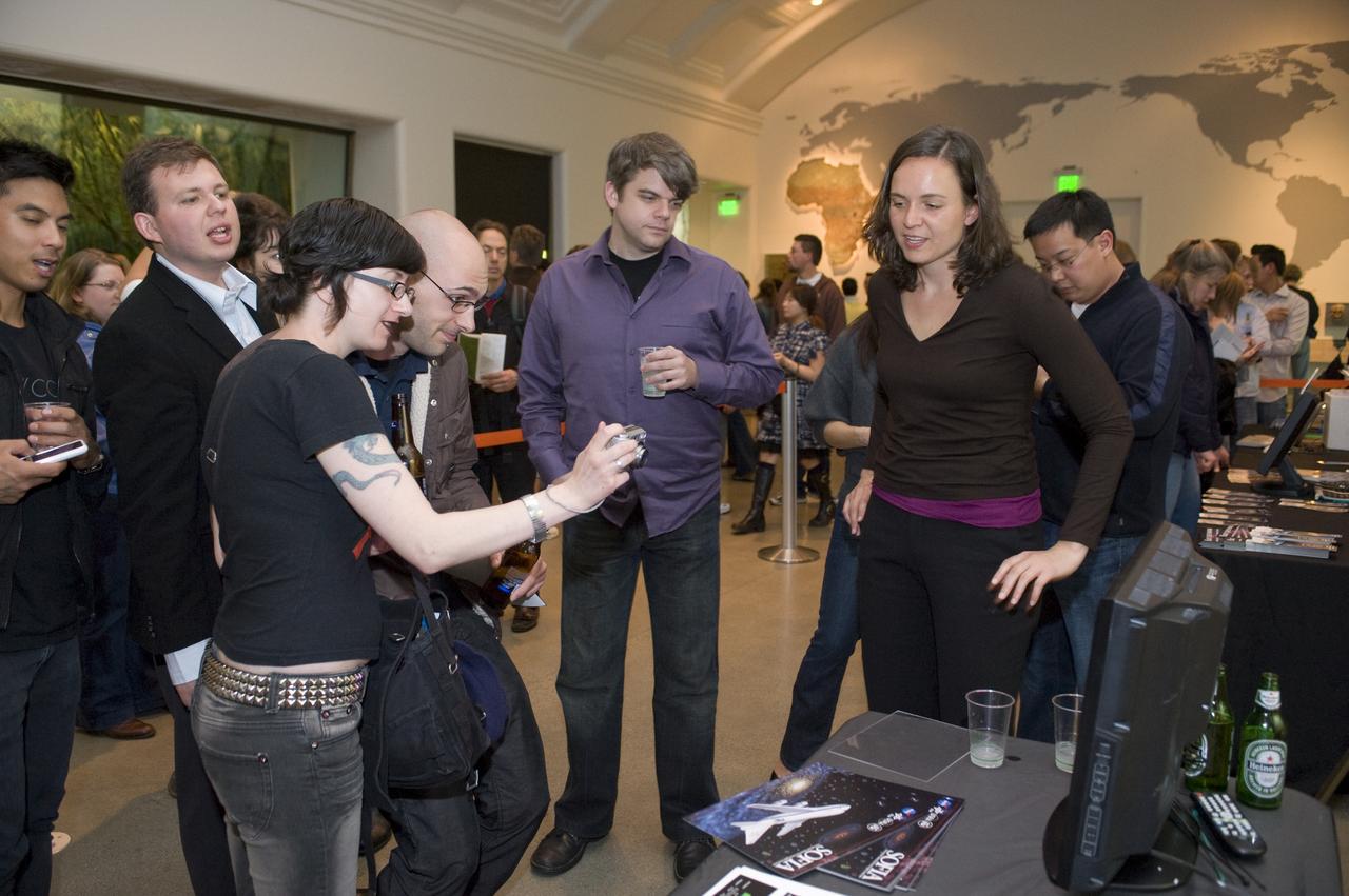 Yuri's Night 2009 held at the California Acaemy of Sciences in San Francisco, California