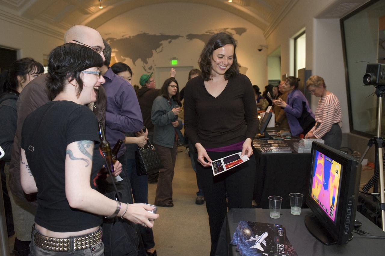 Yuri's Night 2009 held at the California Acaemy of Sciences in San Francisco, California