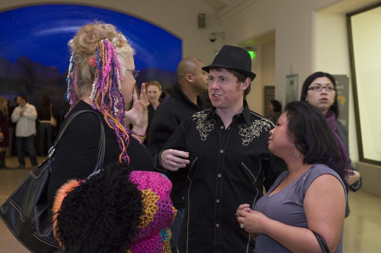 Yuri's Night 2009 held at the California Acaemy of Sciences in San Francisco, California