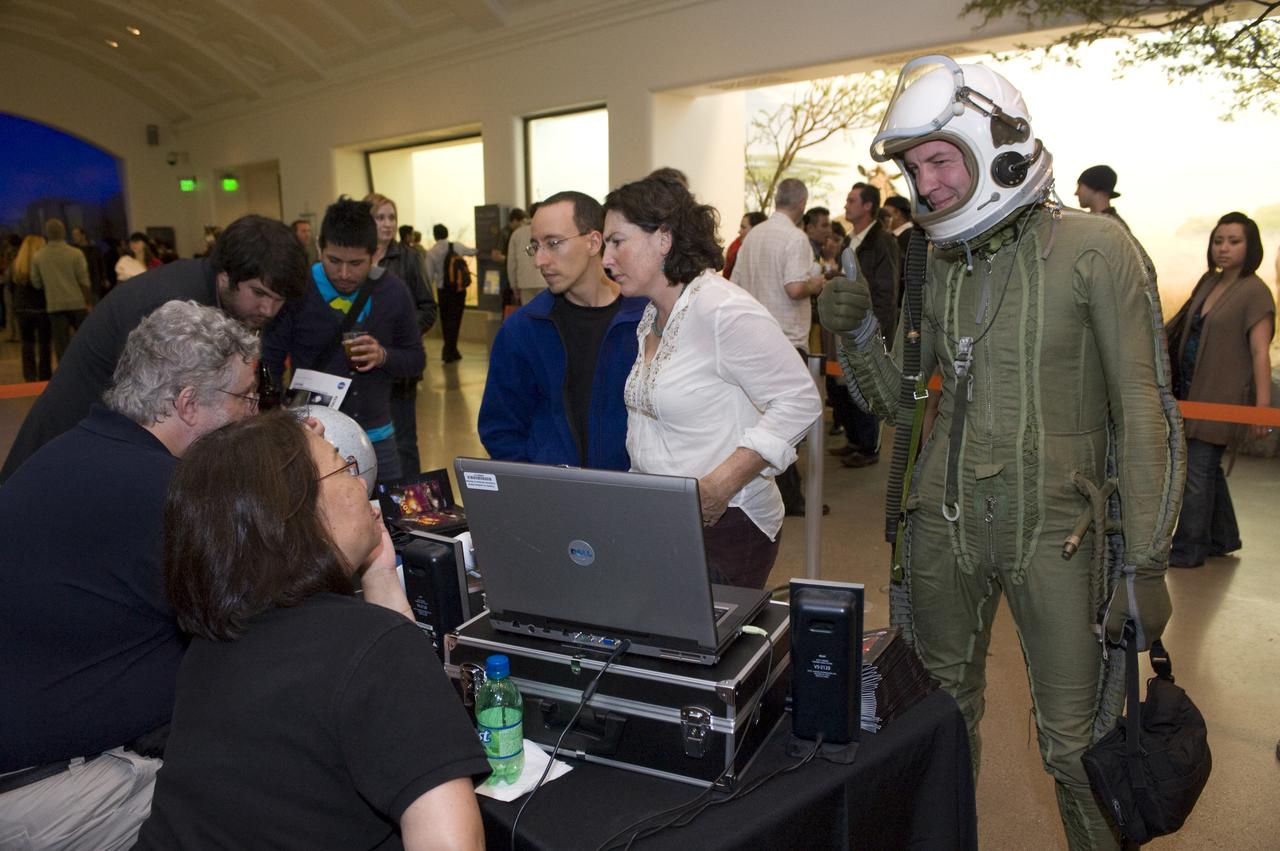 Yuri's Night 2009 held at the California Acaemy of Sciences in San Francisco, California