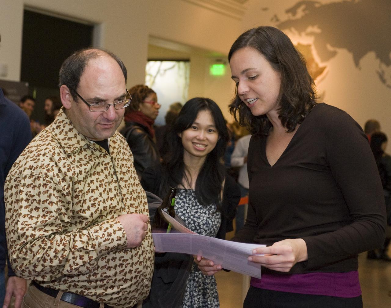 Yuri's Night 2009 held at the California Acaemy of Sciences in San Francisco, California
