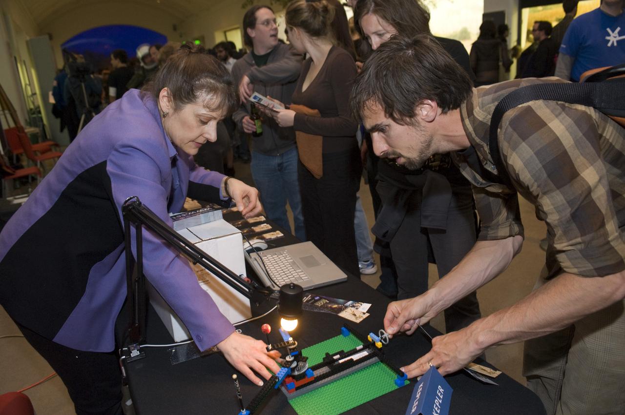 Yuri's Night 2009 held at the California Acaemy of Sciences in San Francisco, California