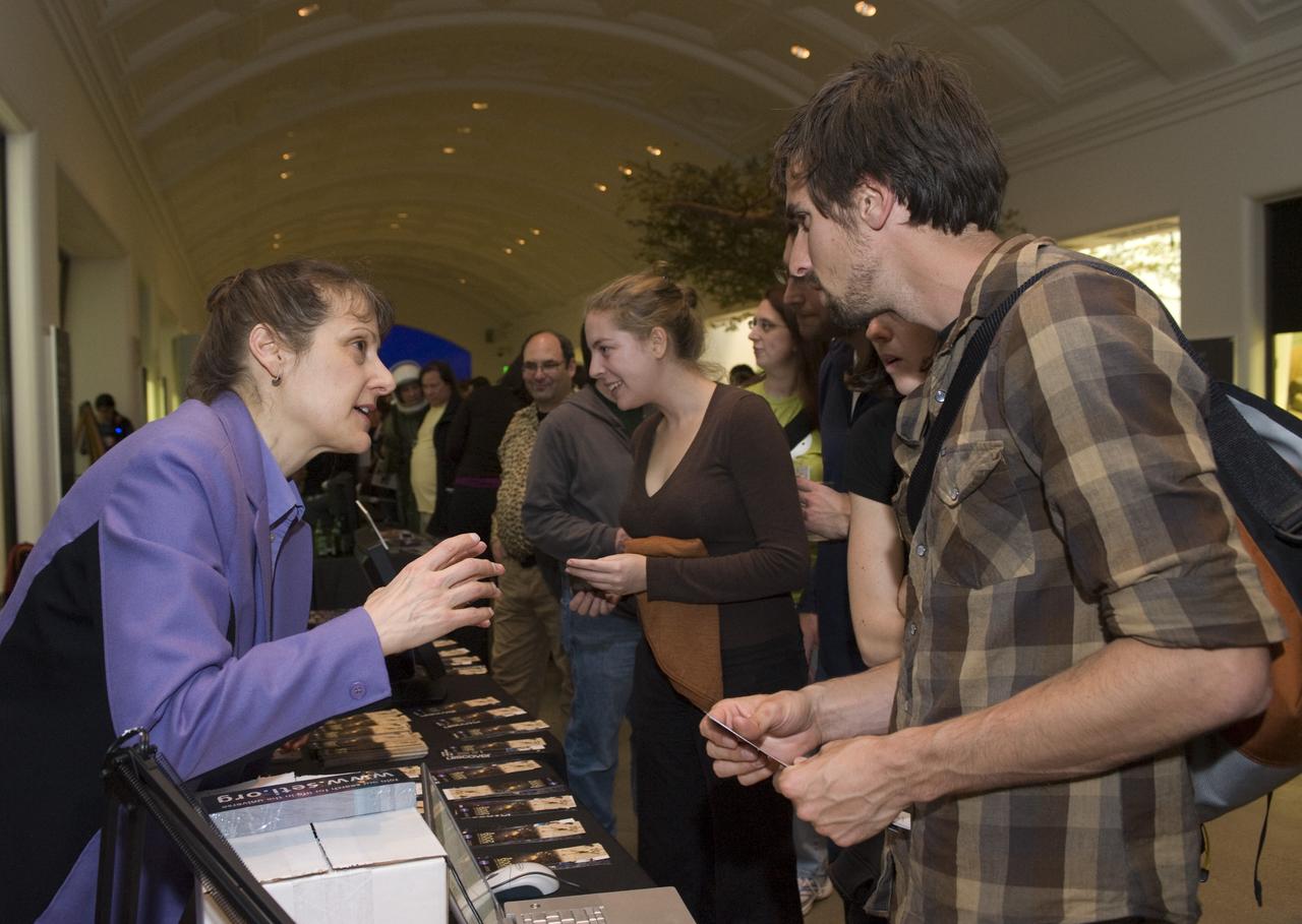Yuri's Night 2009 held at the California Acaemy of Sciences in San Francisco, California