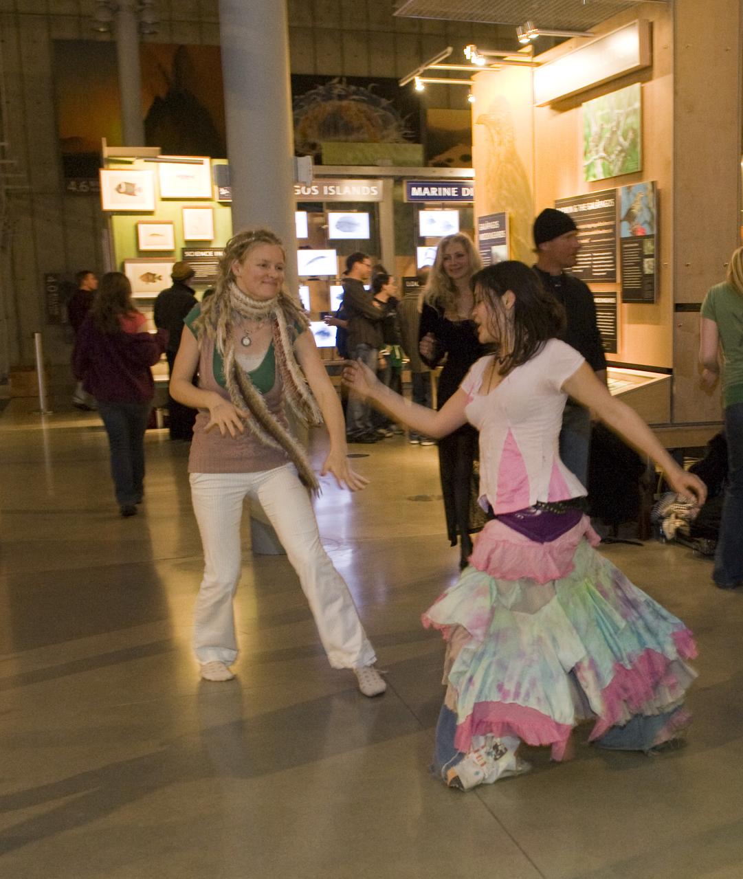 Yuri's Night 2009 held at the California Acaemy of Sciences in San Francisco, California