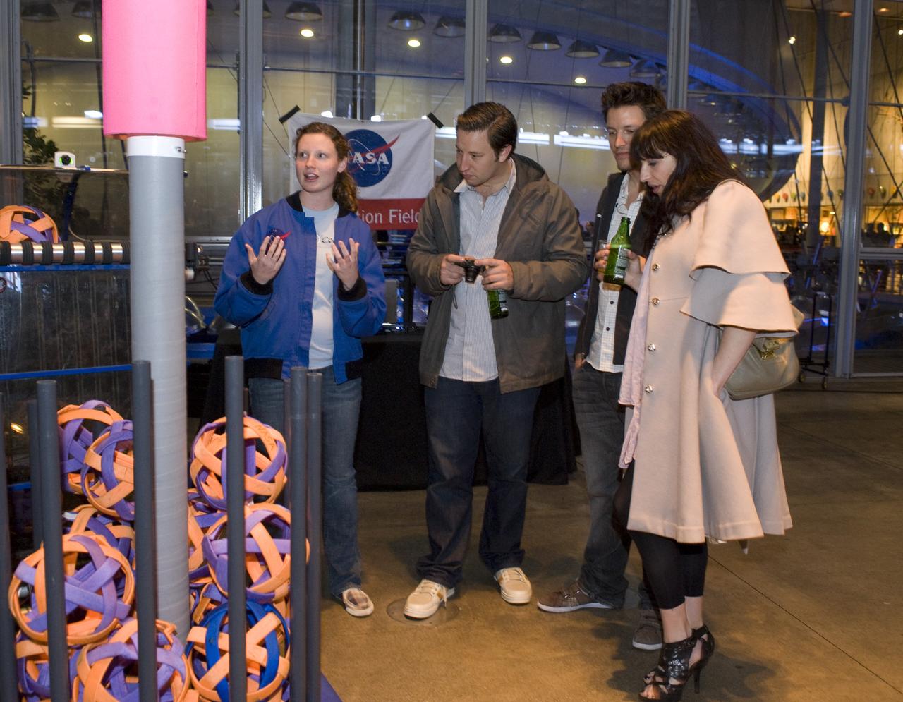 Yuri's Night 2009 held at the California Acaemy of Sciences in San Francisco, California