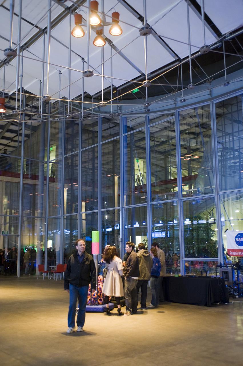 Yuri's Night 2009 held at the California Acaemy of Sciences in San Francisco, California