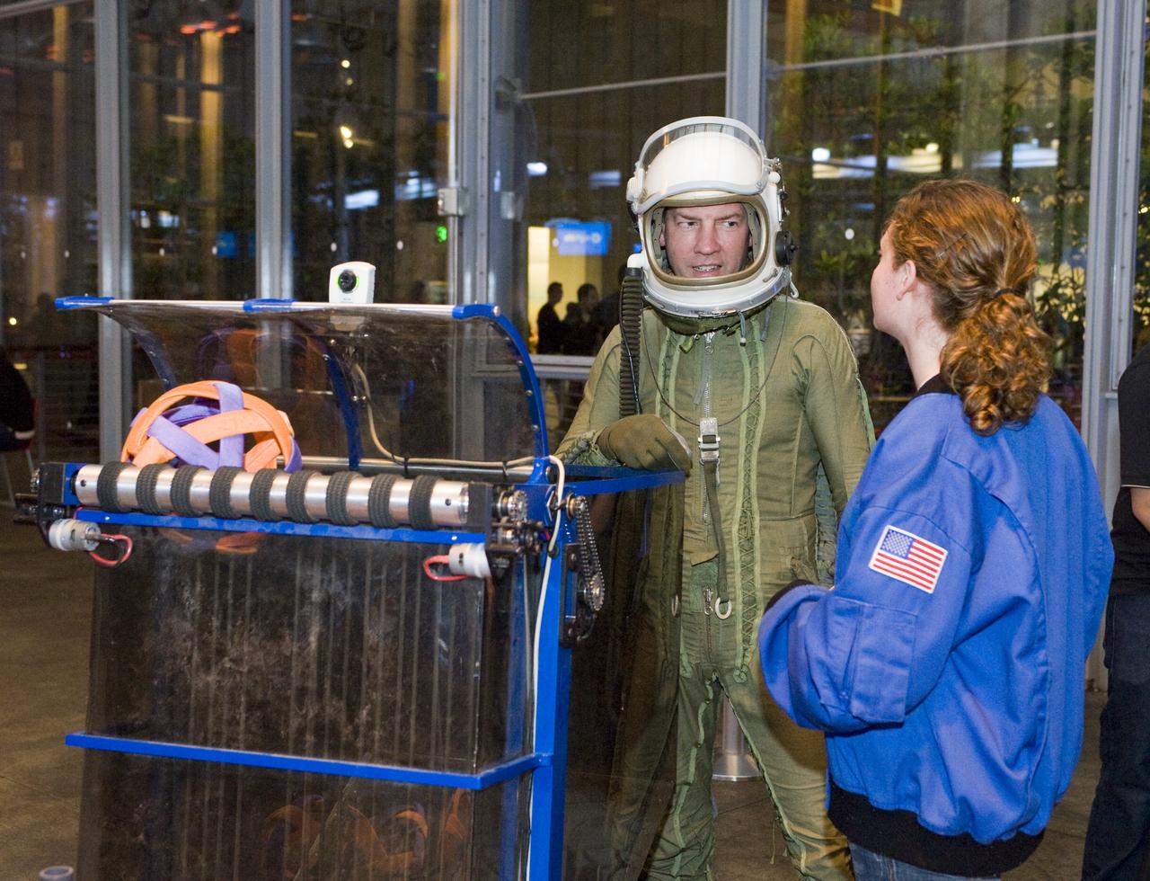 Yuri's Night 2009 held at the California Acaemy of Sciences in San Francisco, California