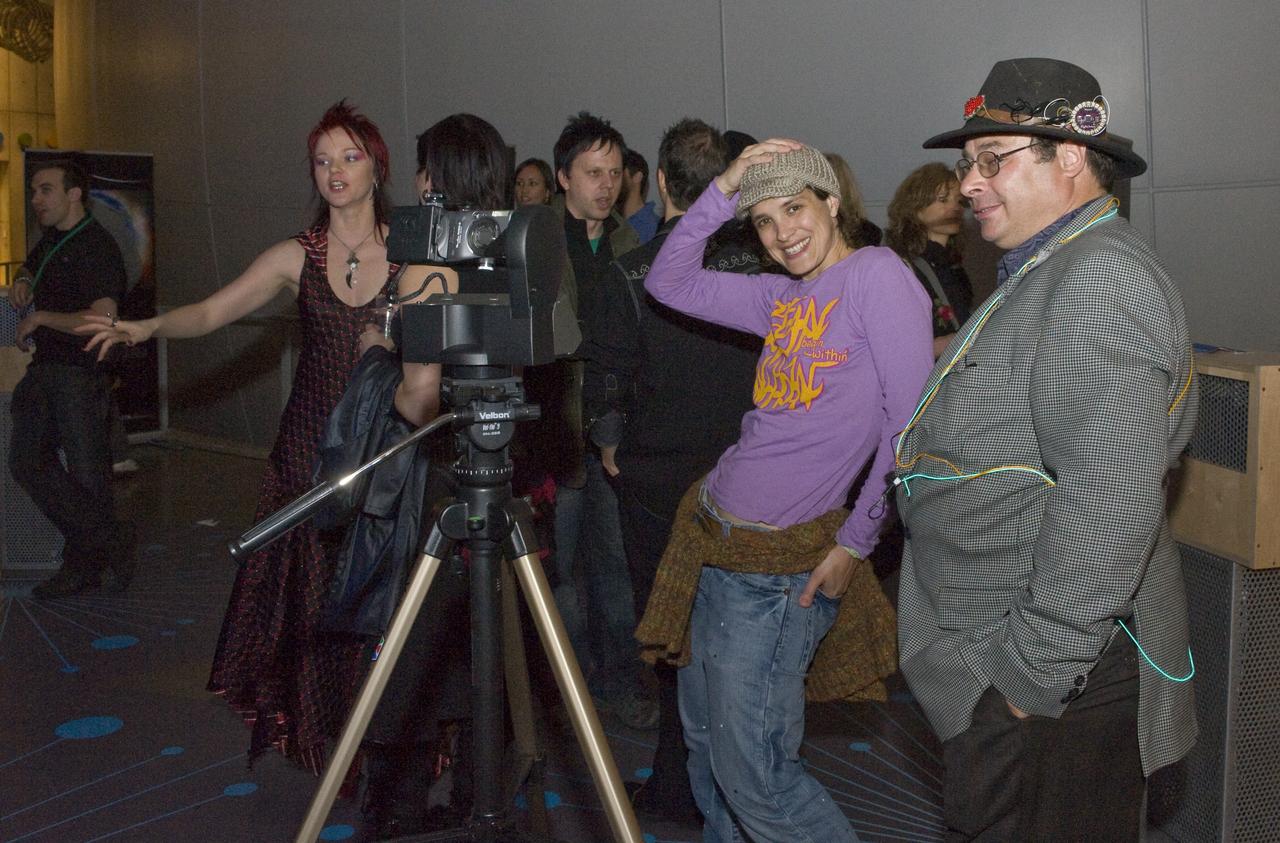 Yuri's Night 2009 held at the California Acaemy of Sciences in San Francisco, California