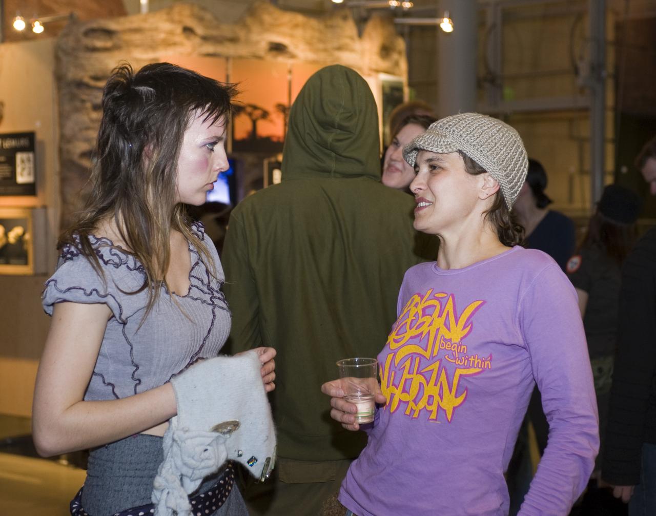 Yuri's Night 2009 held at the California Acaemy of Sciences in San Francisco, California