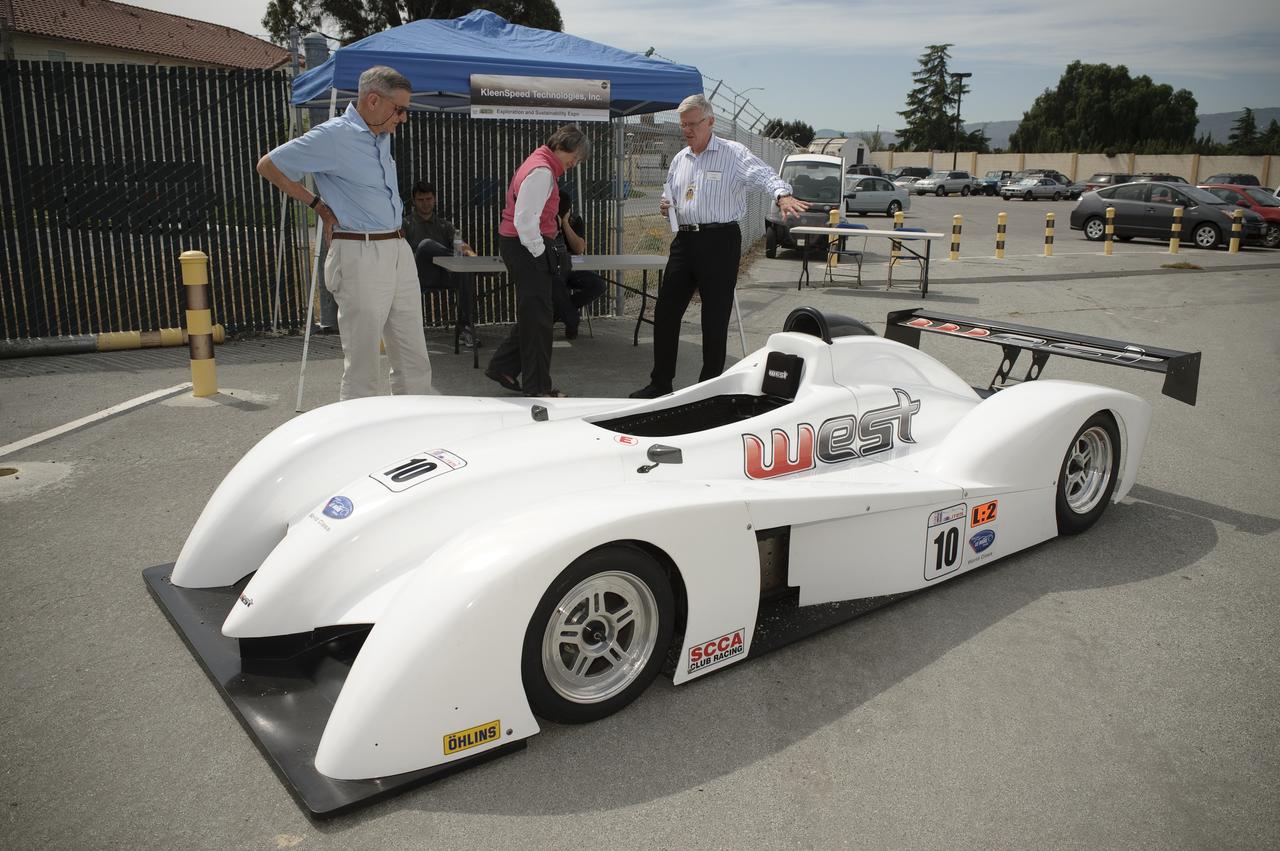 Technology Showcase held at Ames Research Center Bldg 943 and the Exploration Center Bldg 943A: KleenSpeed Technologies Inc display