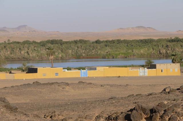 An SUV-sized Asteroid 2008TC# Impacts on October 7, 2008 in the Nubian Desert, Northern Sudan: Dr. Peter Jenniskens, NASA/SETI joined Muawia Shaddas of the University of Khartoum in leading an expedition on a search for samples. (Nubian House) Photo Credit: NASA/SETI/P. Jenniskens