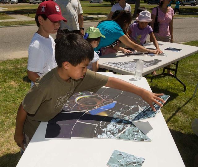 MoonFest: From Apollo to LCROSS and Beyond public event at NASA'S Ames Researc Center, Moffett Field, Calif. The day included scientific talks, model rocket launches on the flight line, musical performances, family-friendly activities and more.