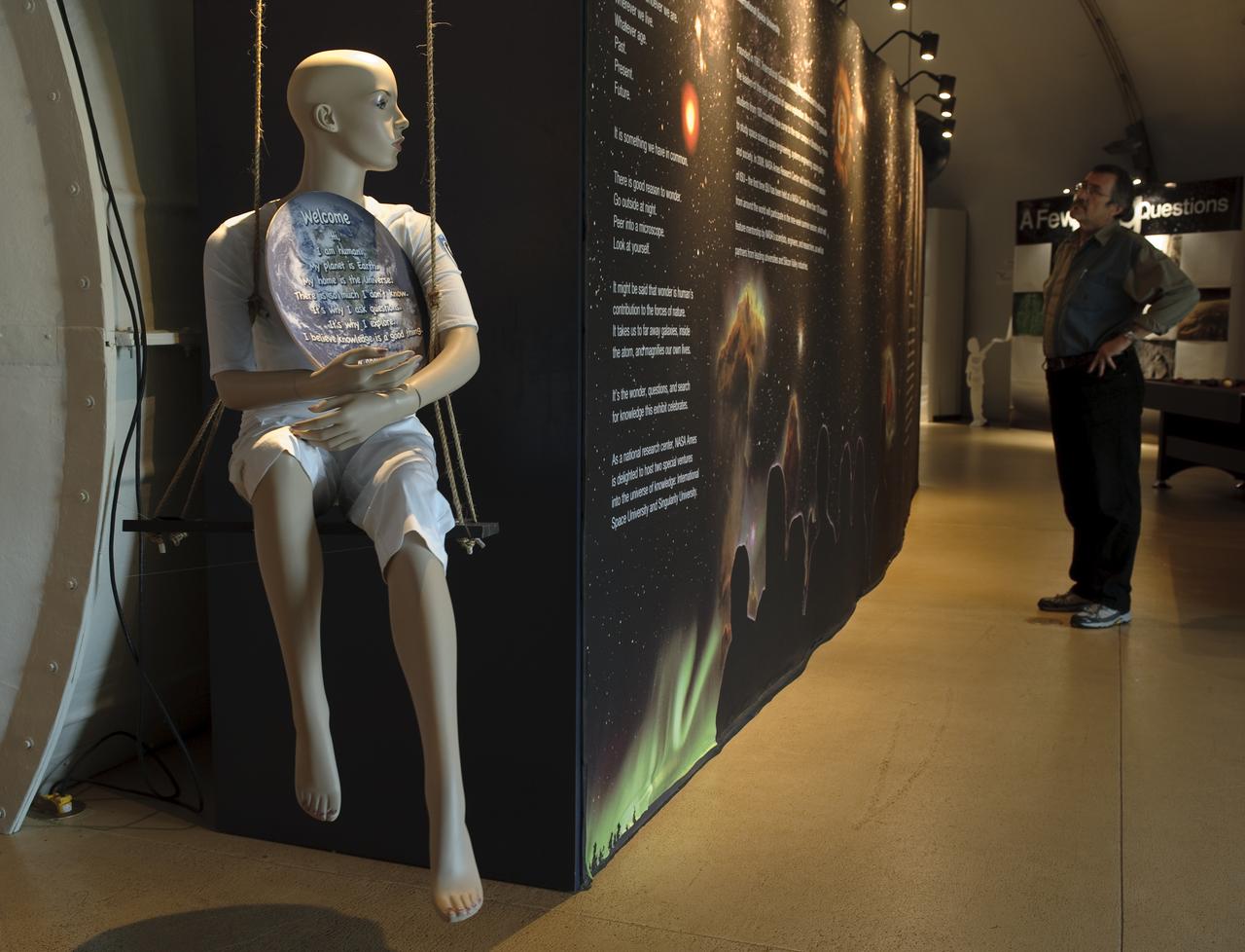 New summer of ISU exhibits at the NASA Ames Exploration Center )designed by Planners Collaborative, Inc.)