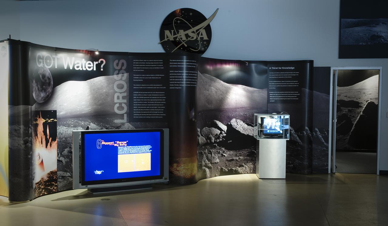 New summer of ISU exhibits at the NASA Ames Exploration Center )designed by Planners Collaborative, Inc.)