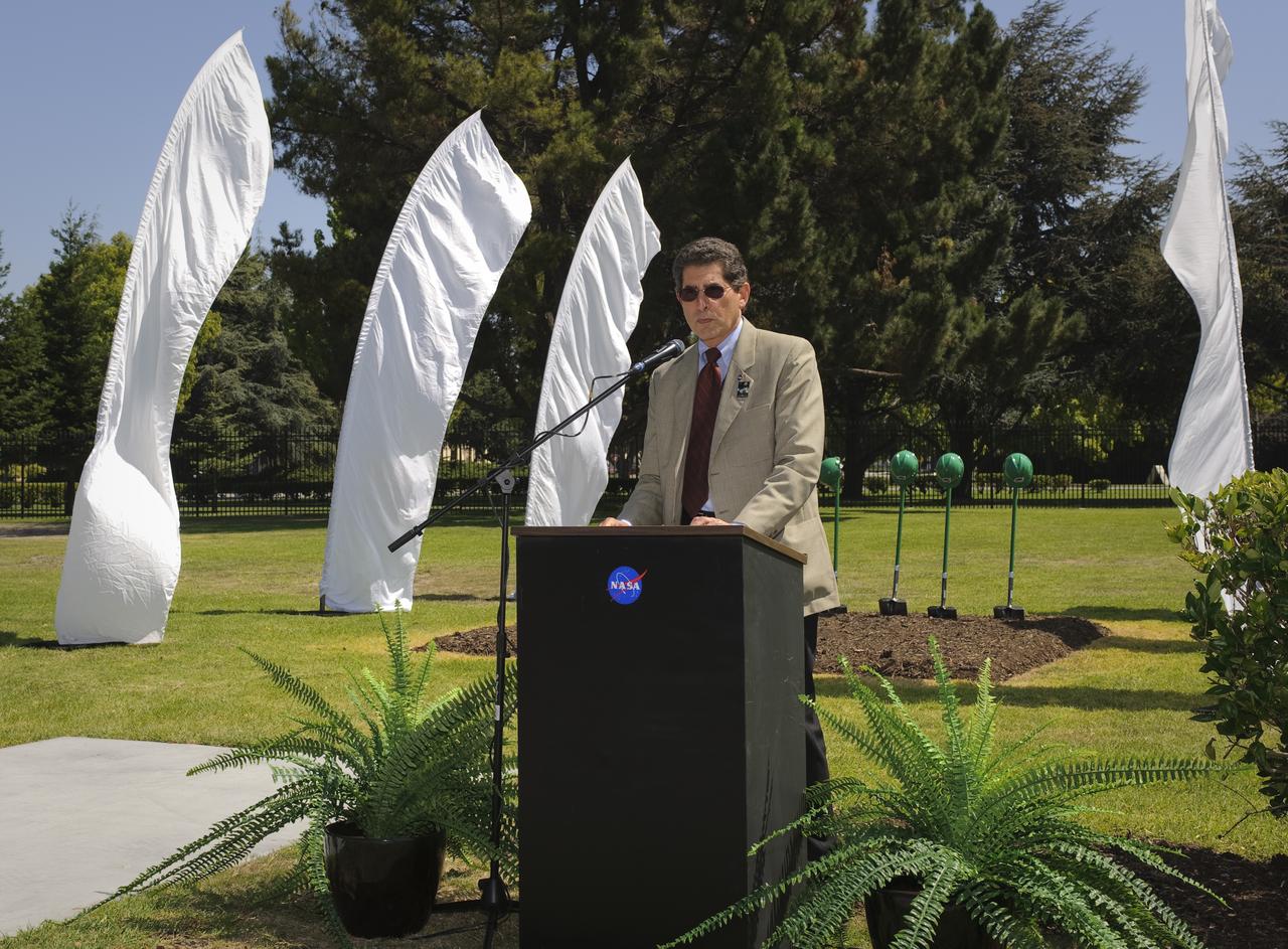 Sustainability Base Ground Breaking ceremony with Steve Zornetzer, Ames Associate Director