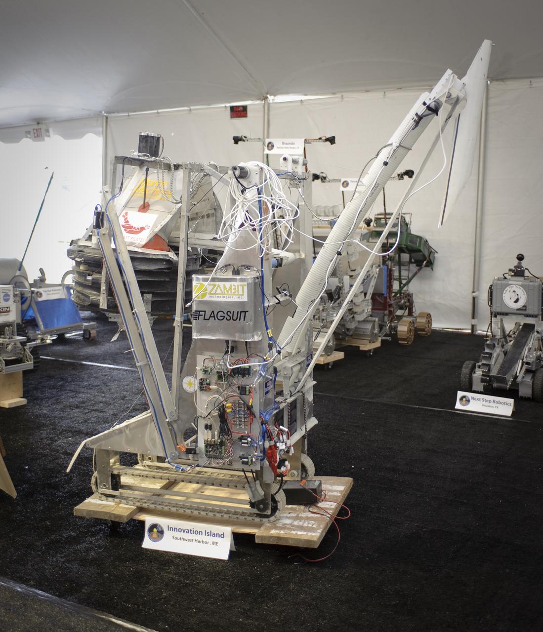 NASA Hosts National Lunar Robotics Excavation Competition '2009 Regolith Excavation Challenge At NASA's Ames Research Center Moffett Field, CA