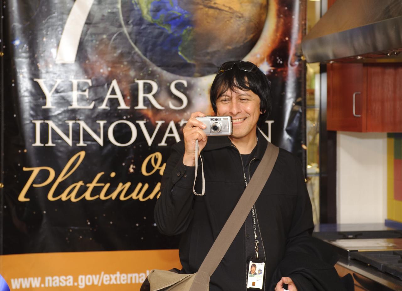 Ames 70 Year Anniversary Exhibit in downtown Mountain View, California. Grand Opening at Meyer Appliance, Castro Street.