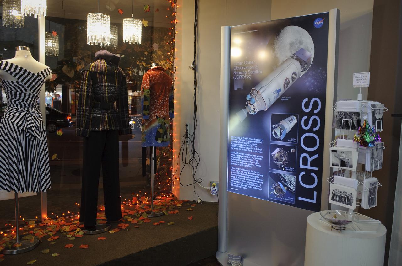 Ames 70 Year Anniversary Exhibit in downtown Mountain View, California. Exhibits at The Boutique 4.