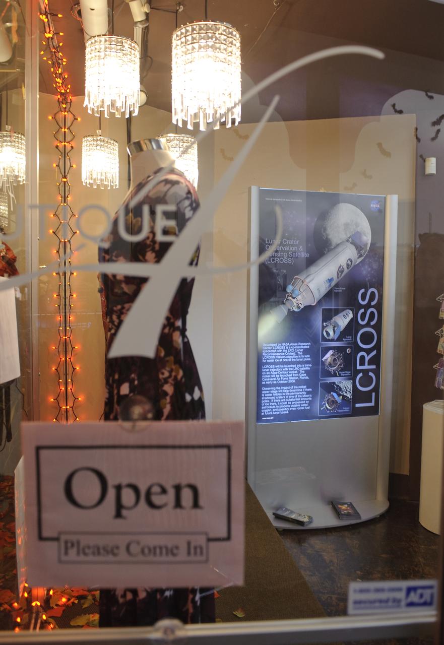 Ames 70 Year Anniversary Exhibit in downtown Mountain View, California. Exhibits at The Boutique 4.