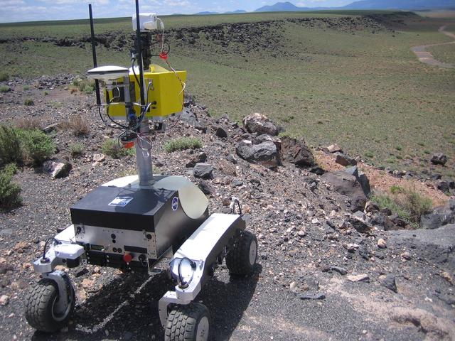 K-10 Black at Black Point Lava Flow. Photo credit NASA/Susan Y. Lee