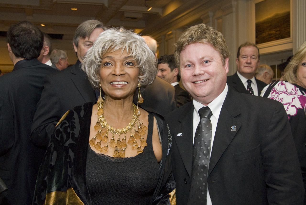 NASA Ames Research Center 70 Year Anniversary Gala Dinner held at Santa Clara University, Santa Clara, California with special guest speaker Nichelle Nichols of Star Trek fame.
