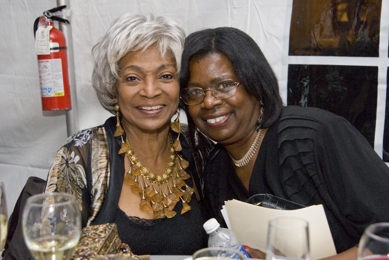 NASA Ames Research Center 70 Year Anniversary Gala Dinner held at Santa Clara University, Santa Clara, California with special guest speaker Nichelle Nichols of Star Trek fame.