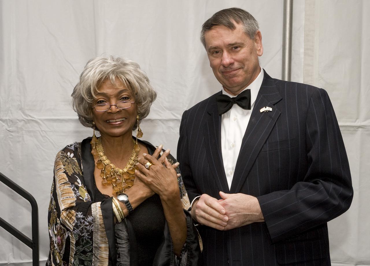 NASA Ames Research Center 70 Year Anniversary Gala Dinner held at Santa Clara University, Santa Clara, California with special guest speaker Nichelle Nichols of Star Trek fame.